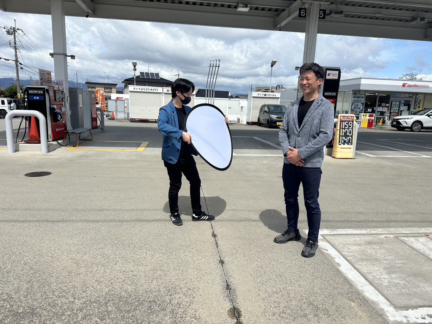 弊社PR写真の撮影が行われました